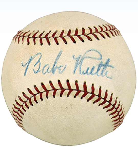 Babe Ruth signature