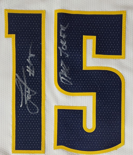 Nikola Jokic Autographed Denver Nuggets Jersey.